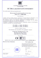 <FONT face=Verdana>CE Certificate</FONT>